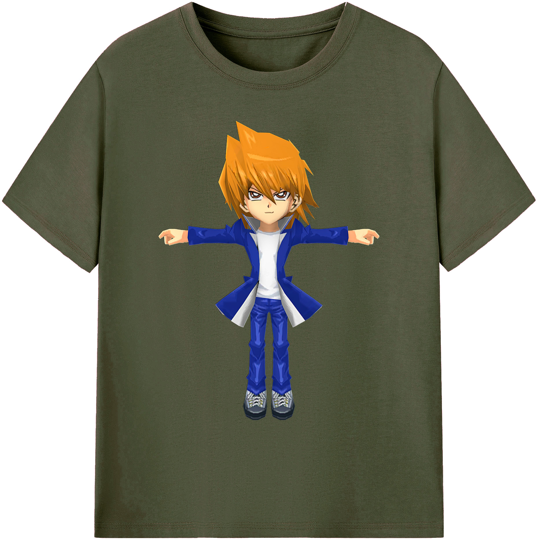 （画像用） 遊☆戯☆王 Yu-Gi-Oh! 綿100％ メンズ半袖Tシャツ｜肌触りやわらか＆通気性